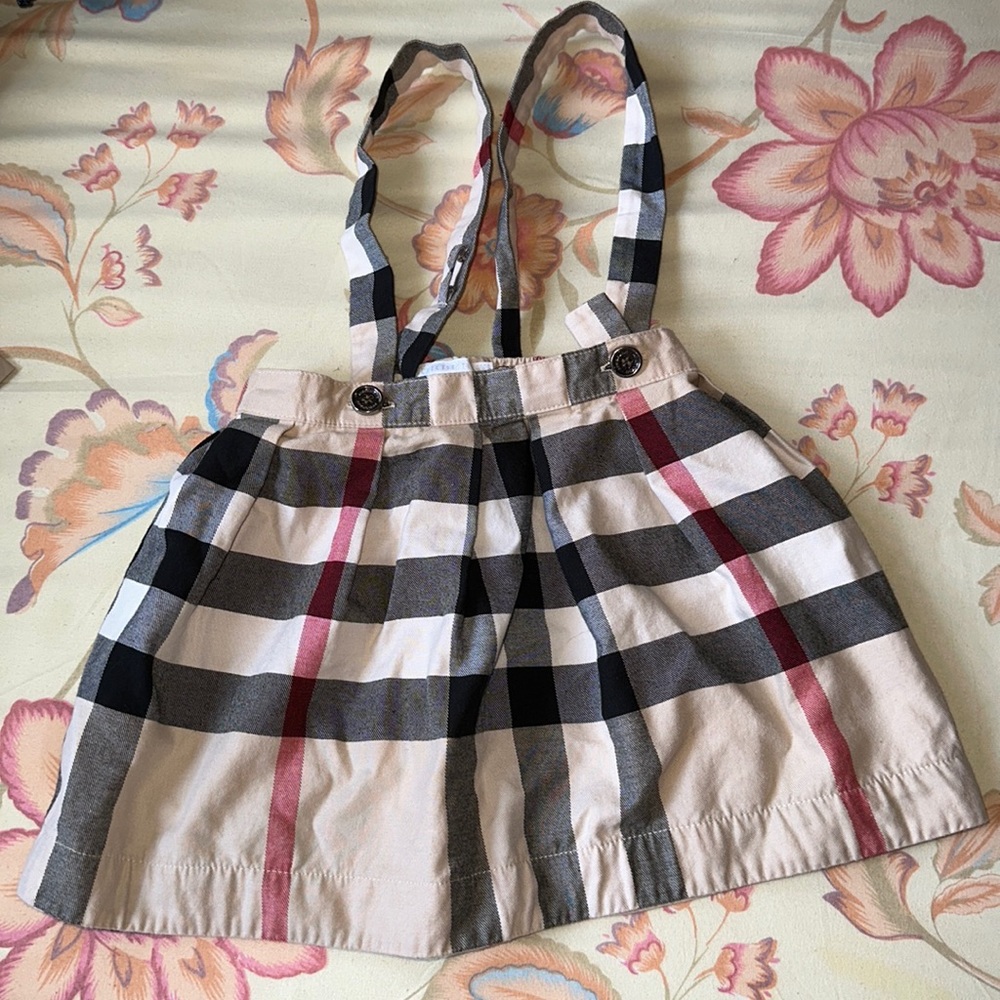 Authentic Burberry 18 months baby skirt romper